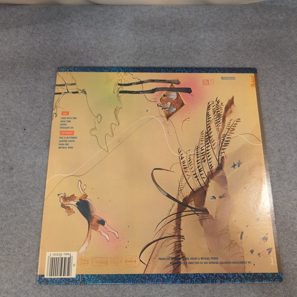 Heart Dog & Butterfly Vinyl LP 1978 Portrait Records PR 35555 Classic Rock - Picture 2 of 4
